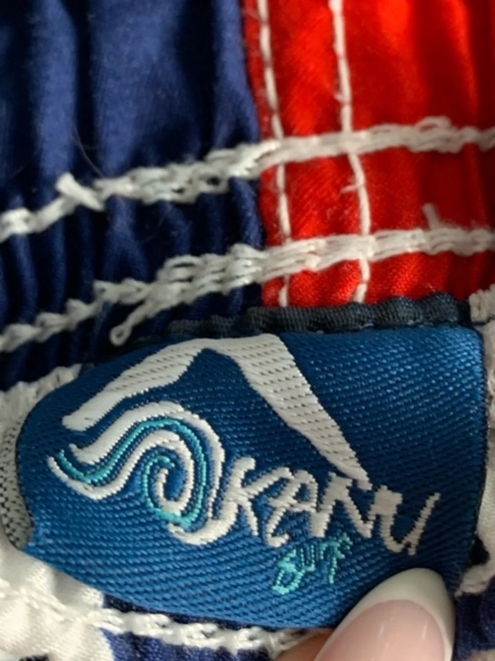 Kanu Surf patriotic swim